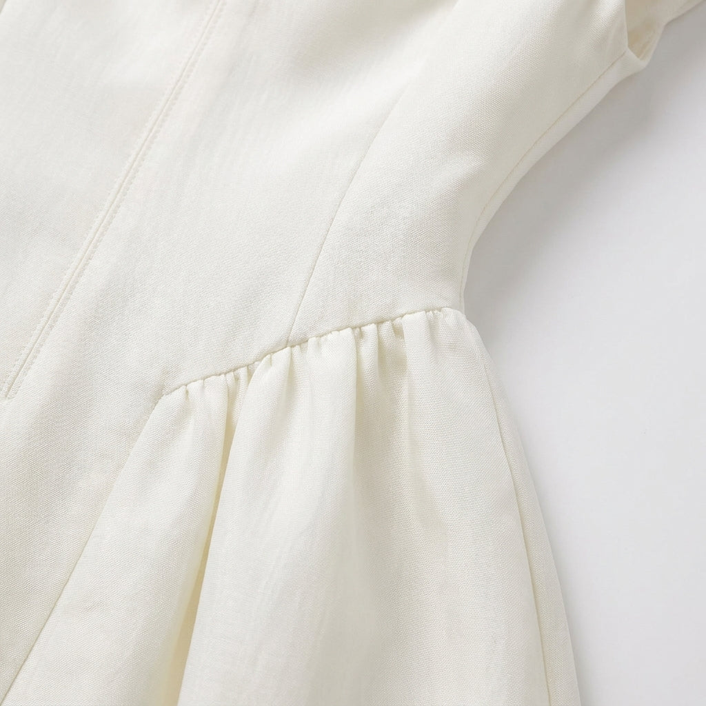 Luna Fashion House | Structured Cap Sleeve Midi Dress – Classic Occasion Dress