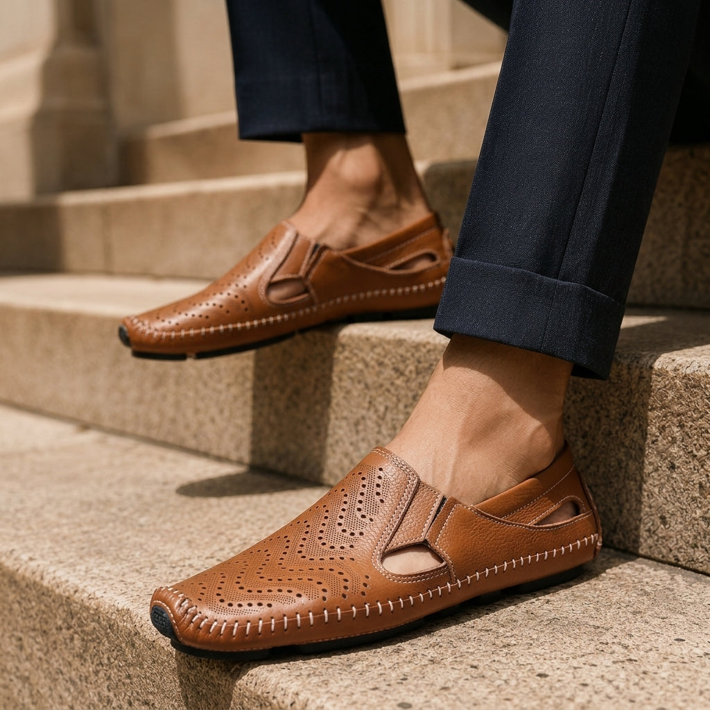 Leonardo Italian Leather Sandals
