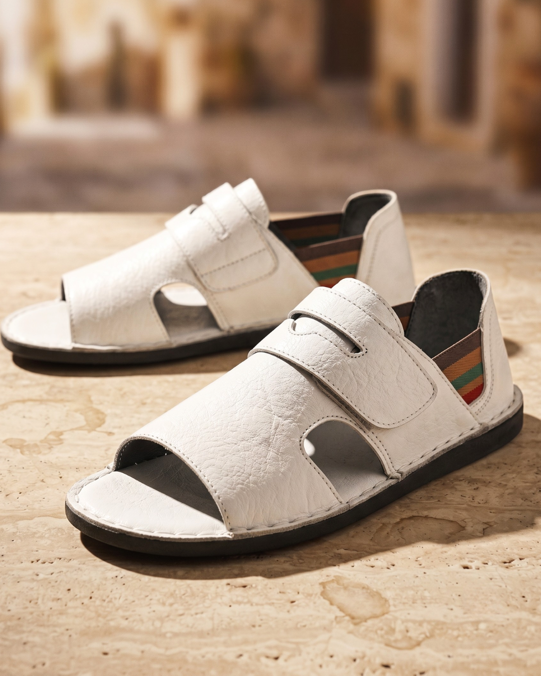 Noah | Men's Orthopedic Leather Sandals