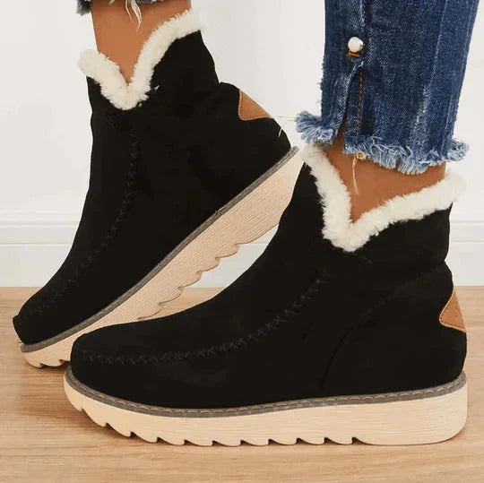 Alice | Women’s Casual Winter Snow Boots with Flat Sole