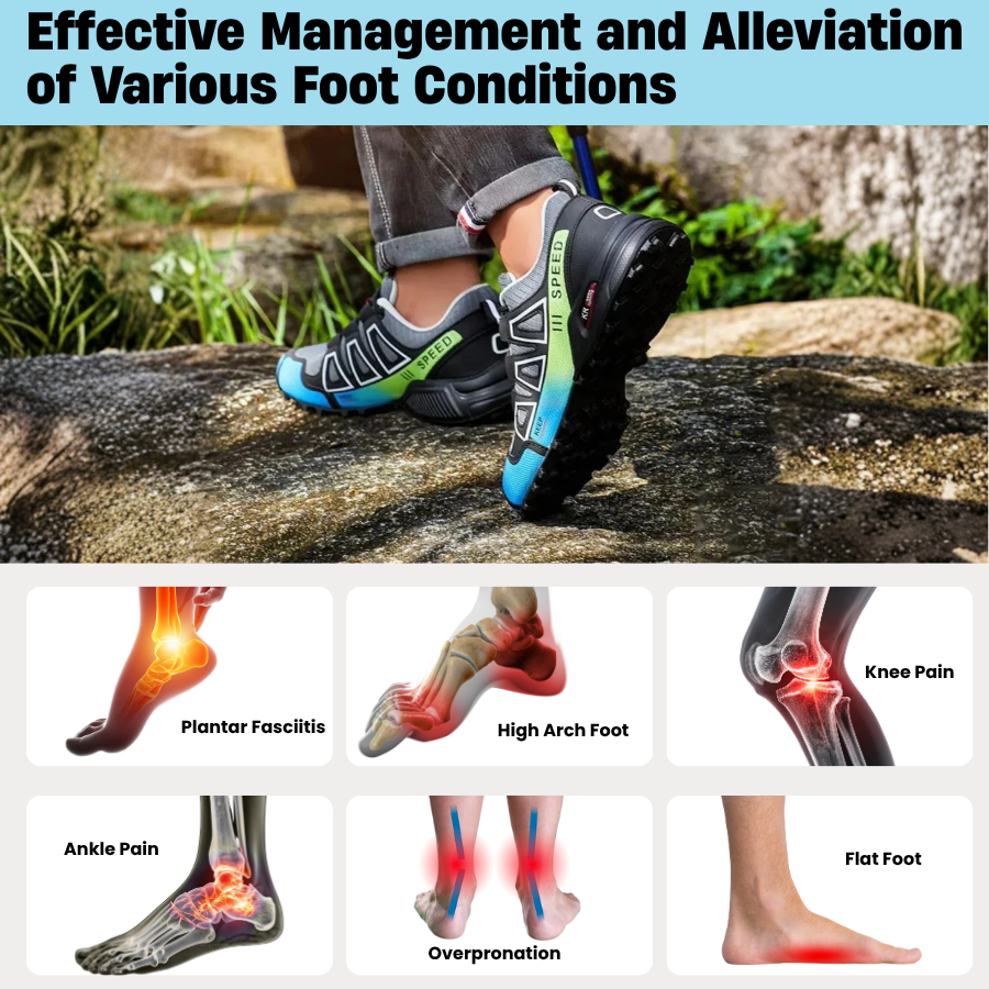 Noah | Orthopedic Hiking Shoes Waterproof