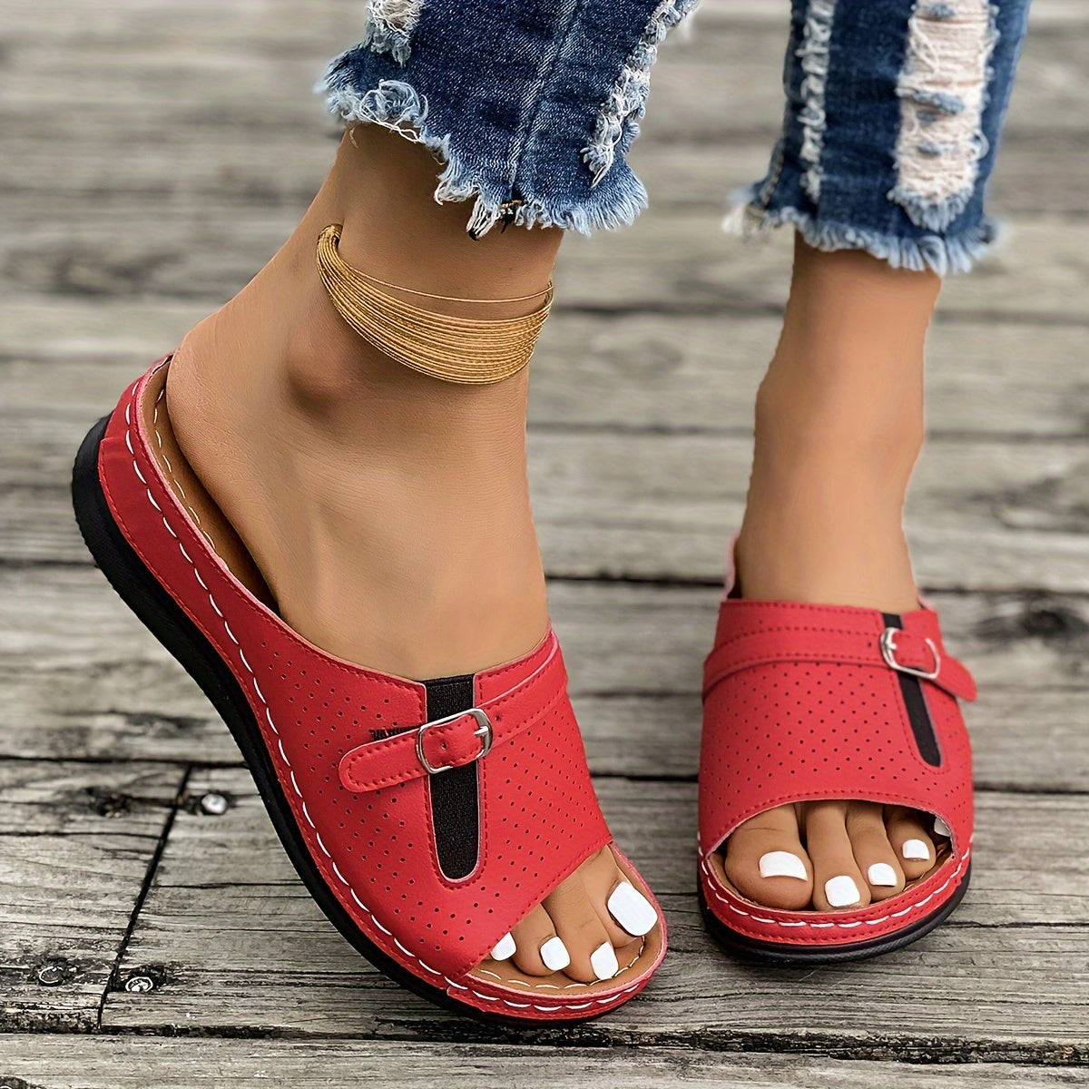 Noah™ | Orthopedic Wedge Sandals
