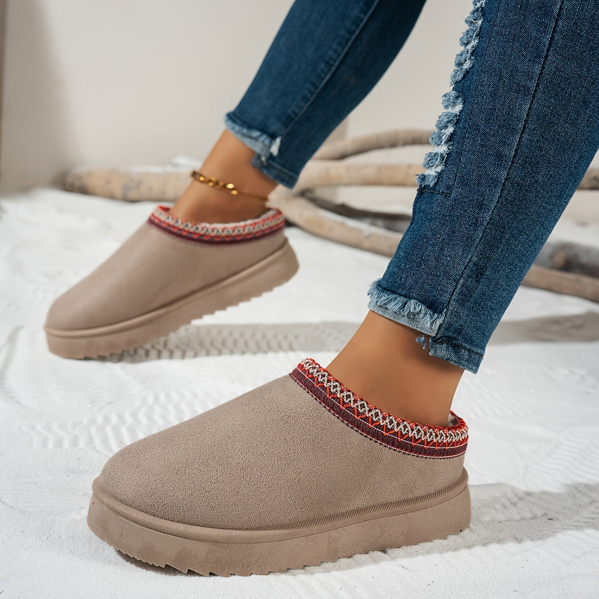 Grace™ | Fleece-Lined Vintage Ankle Boots