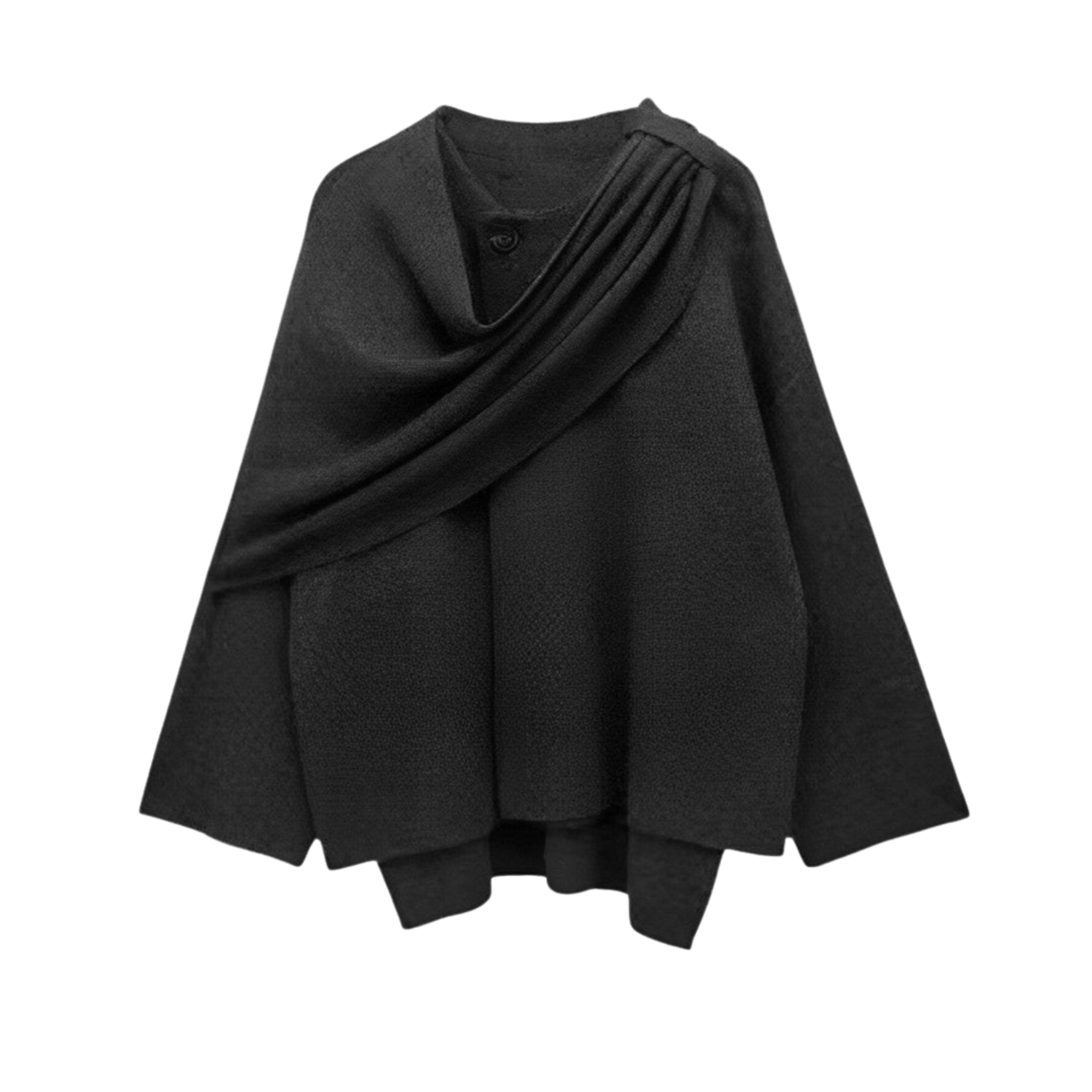 Paige | Women Elegant Draped Cape Coat
