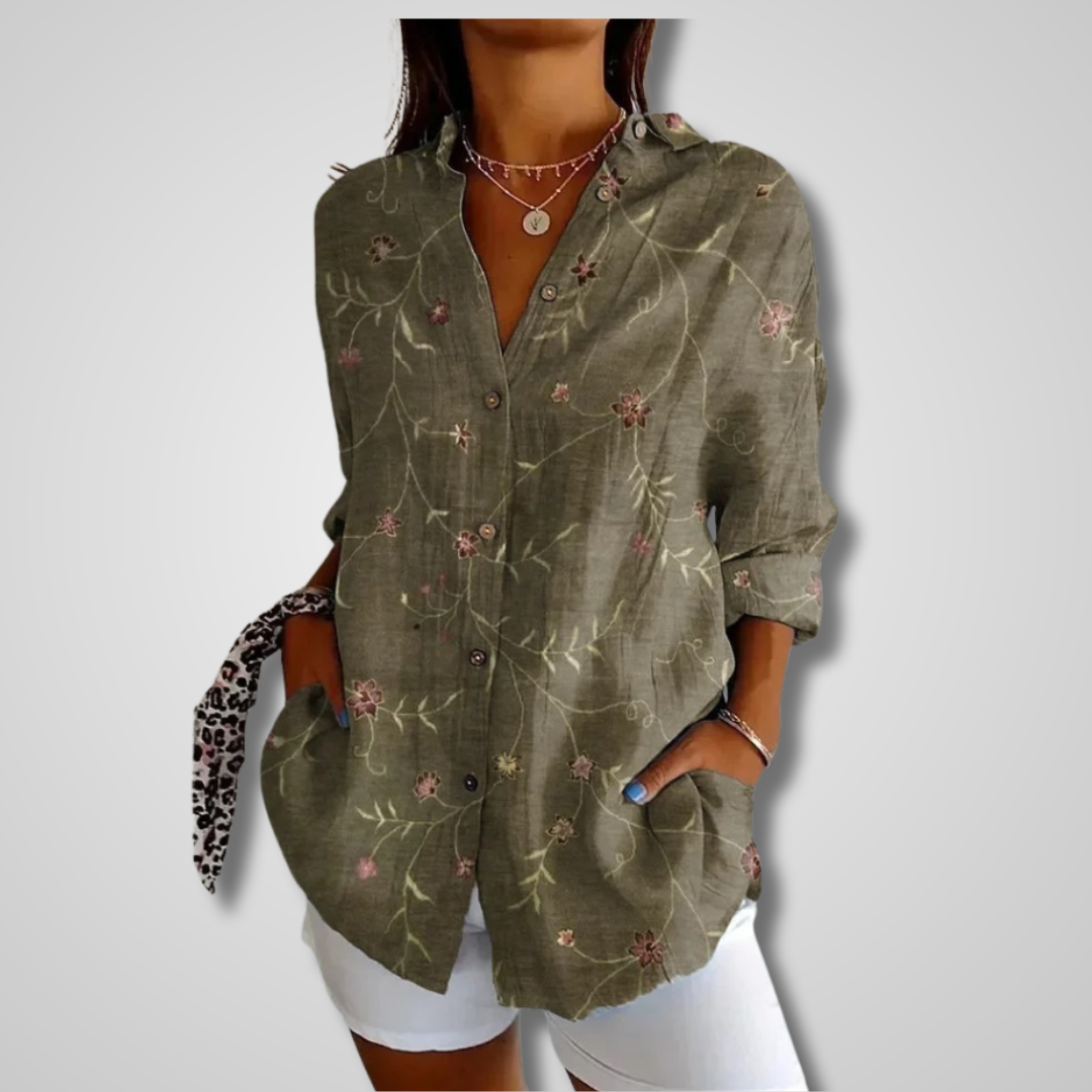 Blair | Women Summer Vintage Relaxed Shirt