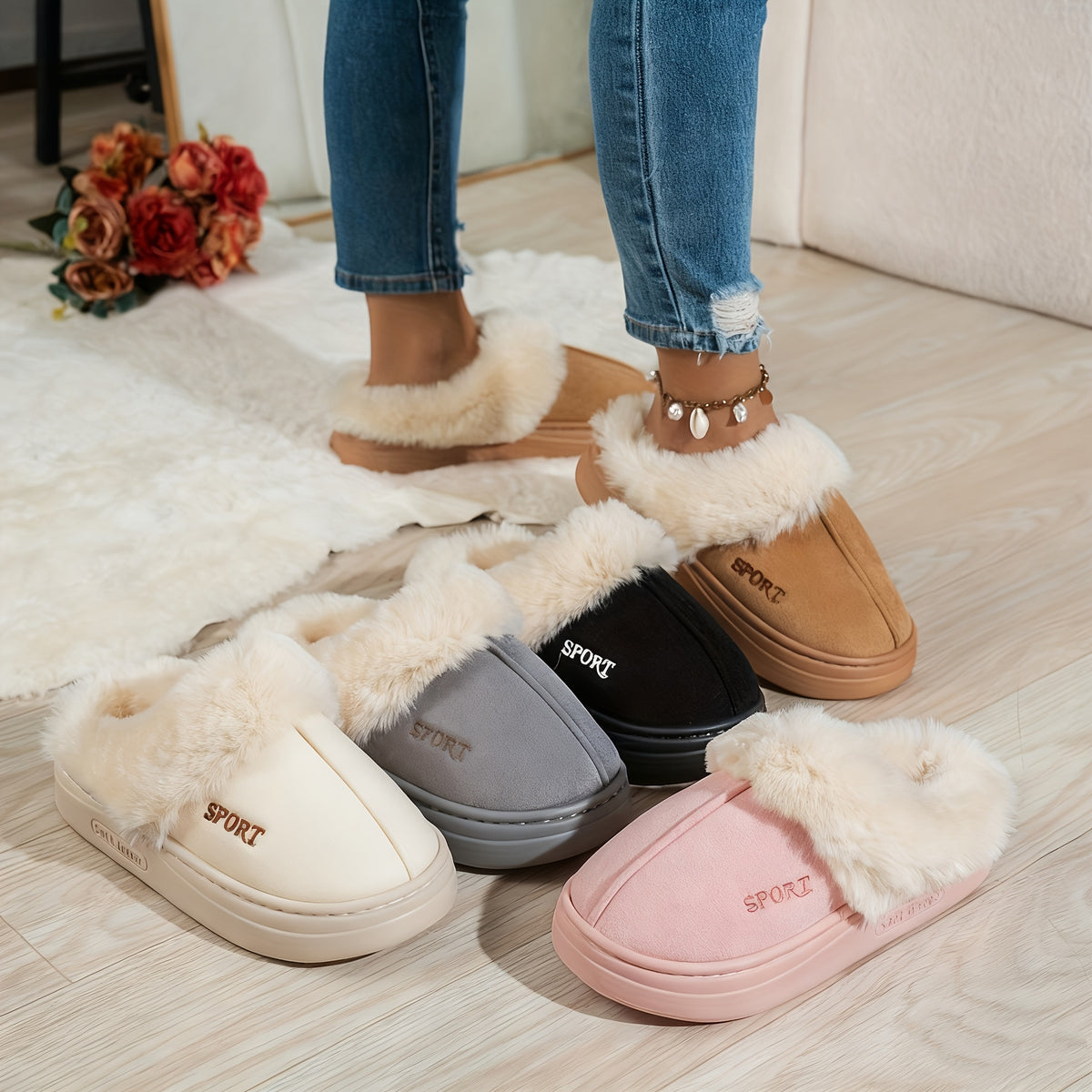 Olivia™ | Cosy Wool Winter Slippers
