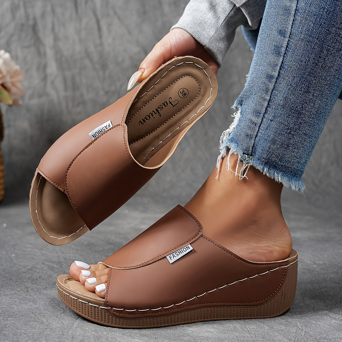 Marley | Orthopedic Slide Sandals