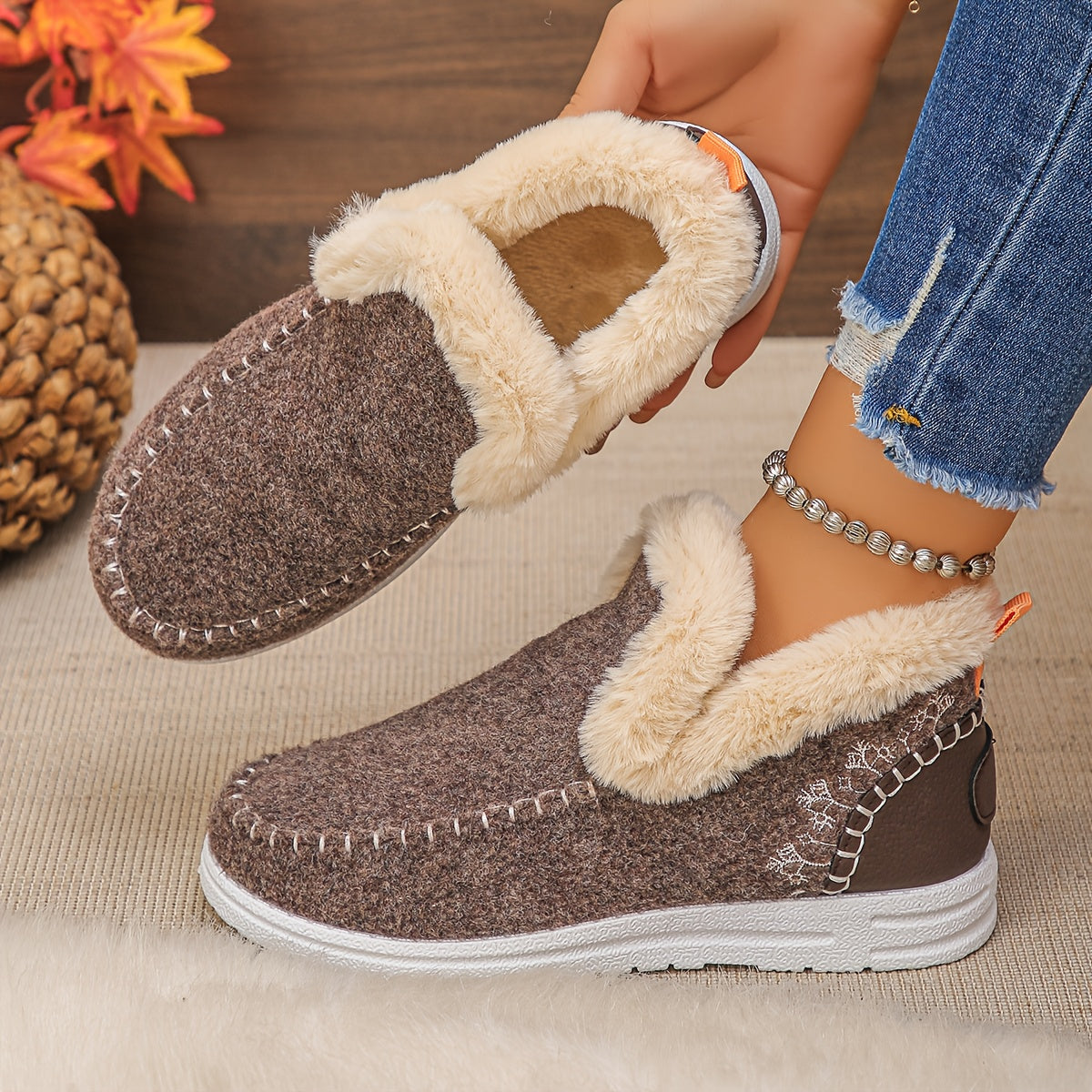 Charlotte™ | Wool-Lined Everyday Slippers
