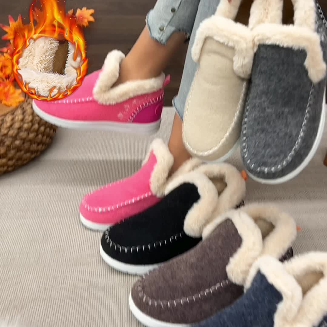 Charlotte™ | Wool-Lined Everyday Slippers
