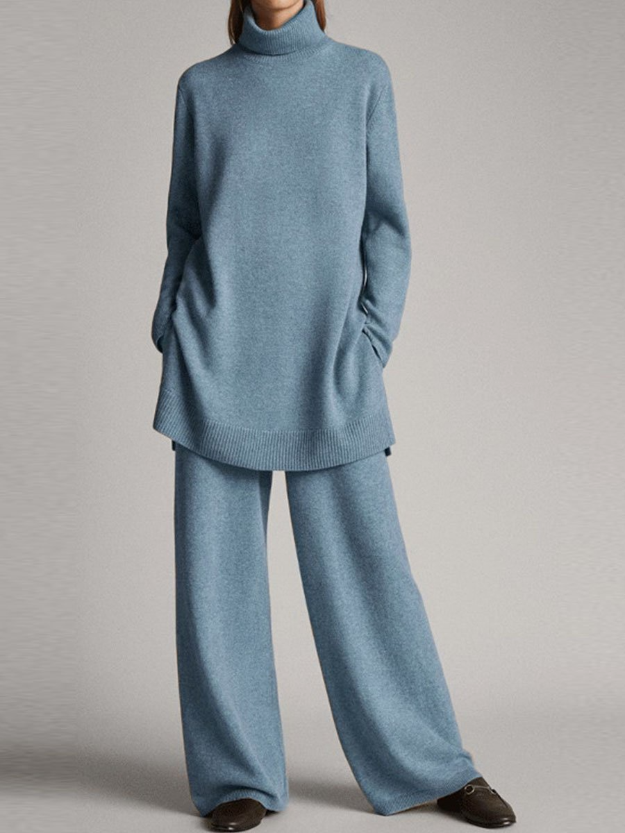 Grace | Women’s High Neck Two Piece Lounge Set