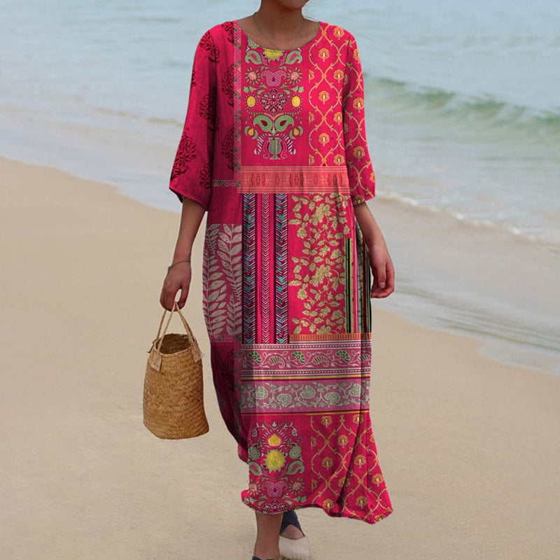 Isabella | Women’s Summer Ethnic Bohemian Maxi Dress