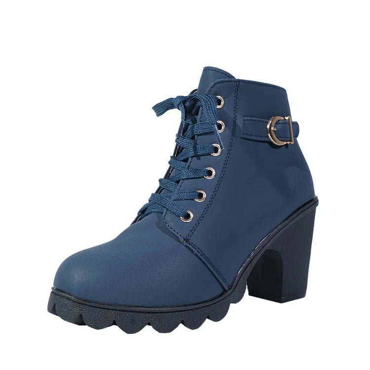 Noah | Women's Lace-Up Ankle Boots