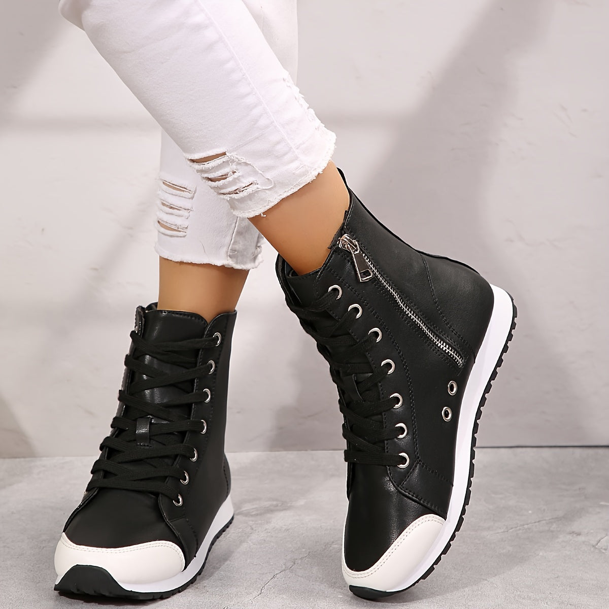 Noah | High Top Fashion Boots