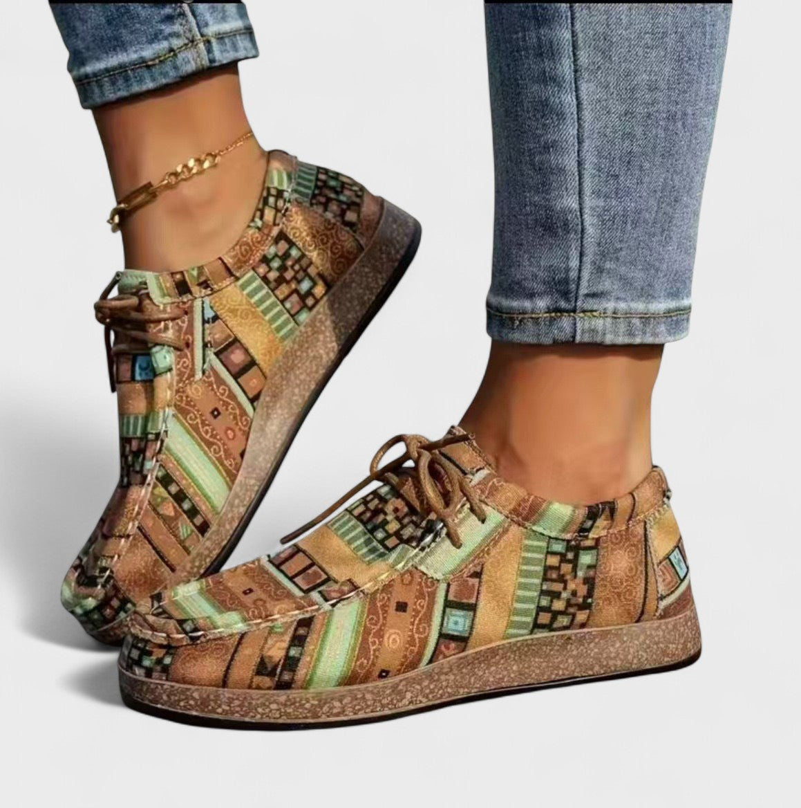 Noah Shoes - Boho Comfort Sneaker — Wide Fit