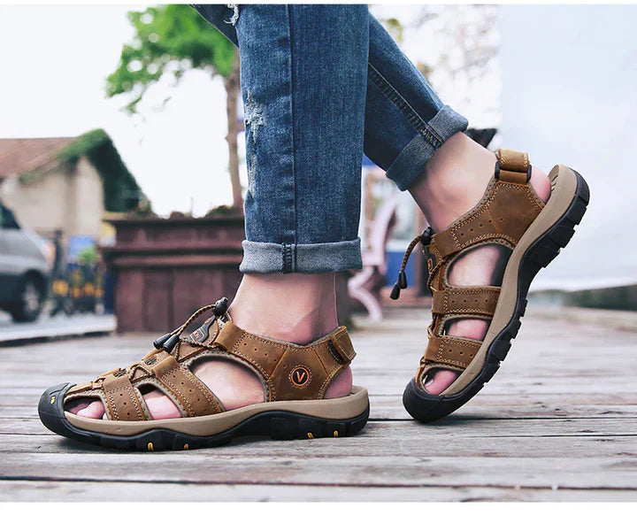 Noah │Men's Orthopedic Sandals with Arch Support