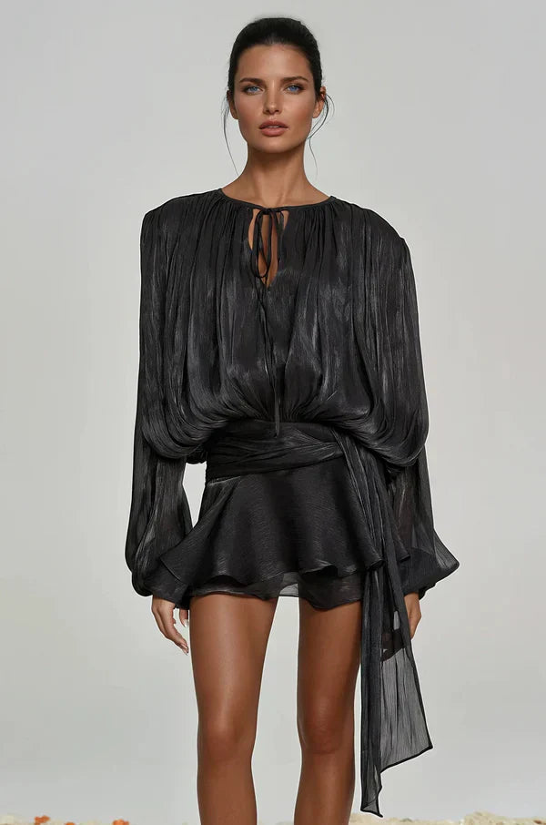 Aminah | Ruffle Mini Dress