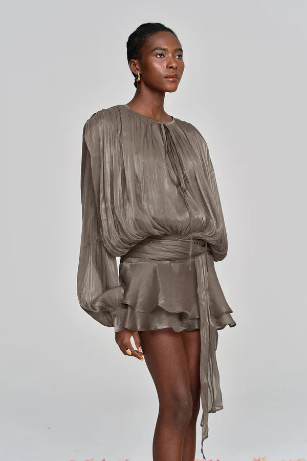 Aminah | Ruffle Mini Dress