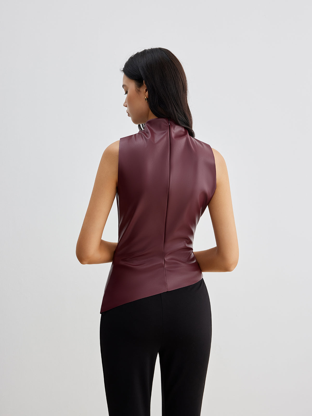 Stella | Women’s Summer Sleeveless Chic High Neck Top