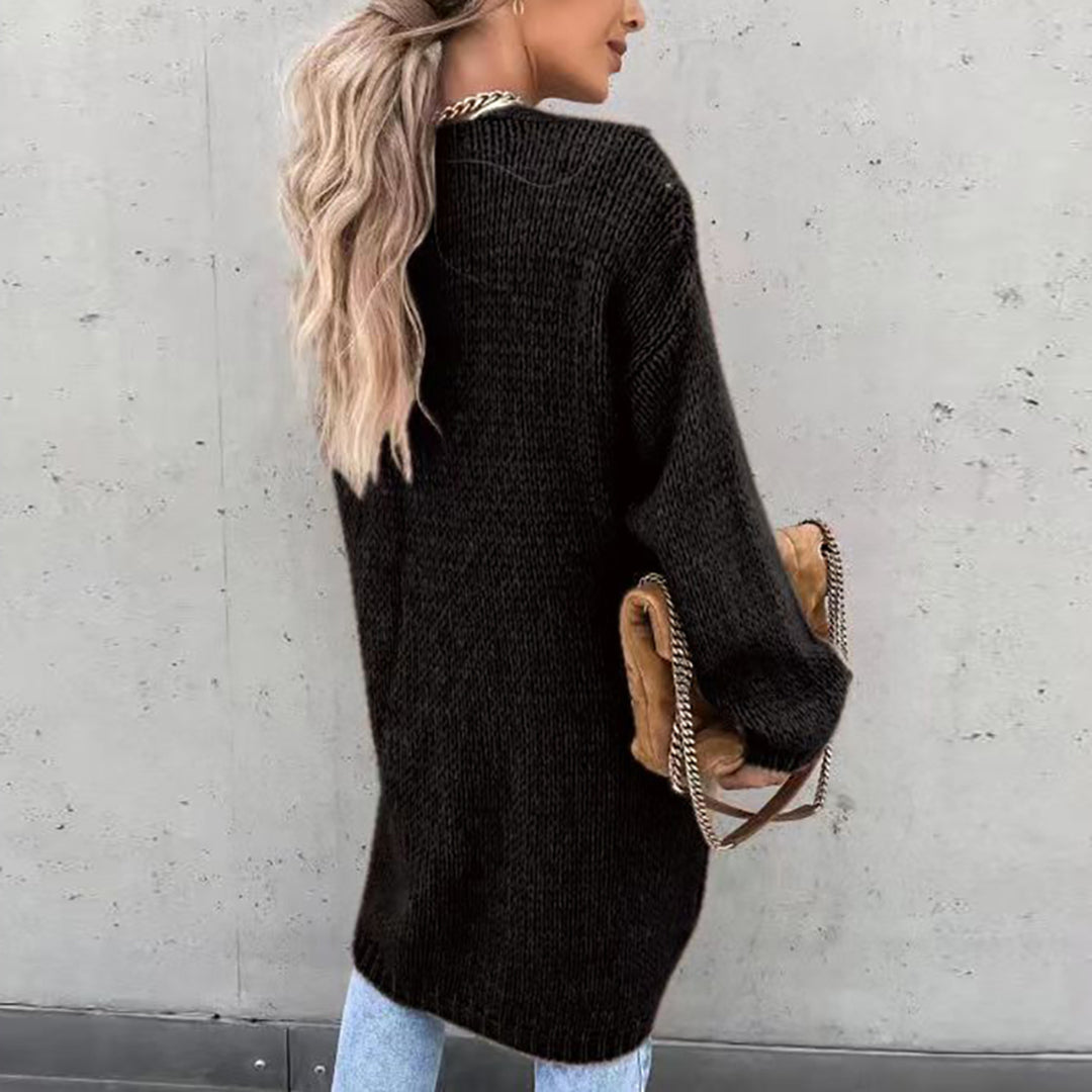 Caroline | Women’s Oversized Long Knit Duster Cardigan