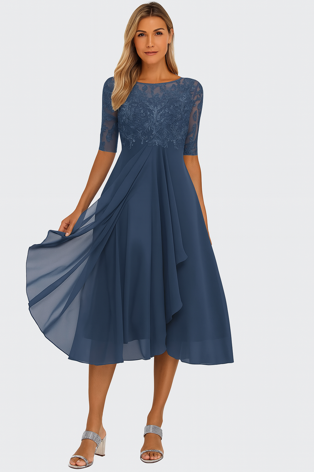 Florence | Women’s Summer A Line Midi Dress