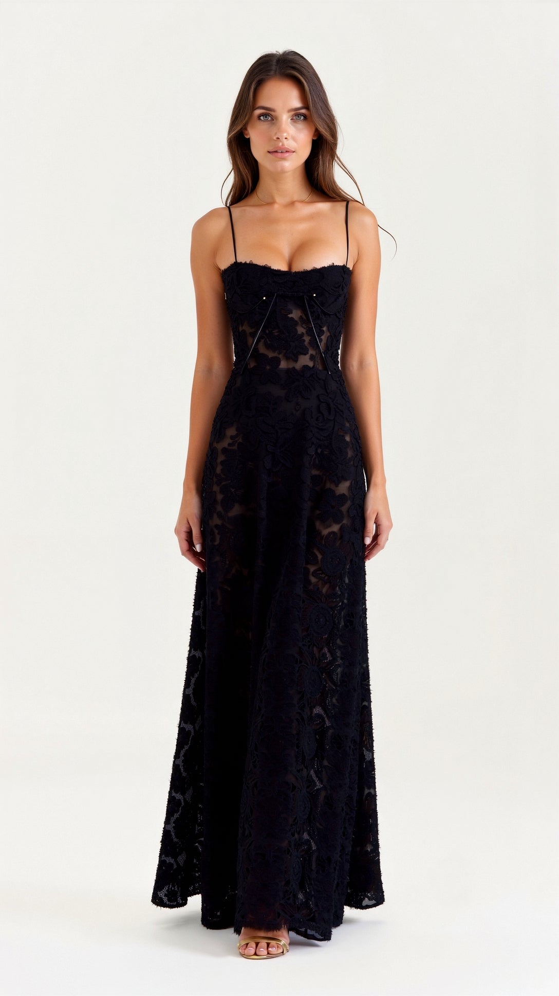 Gabriella | Women Wedding Guest Bustier Maxi Dress