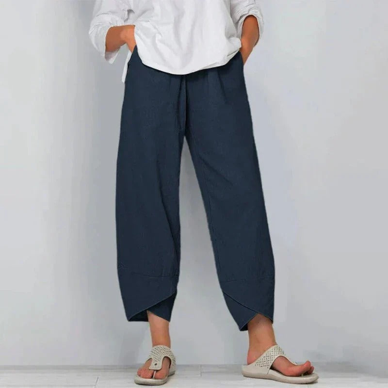 Ovrin | Women’s Wide Leg Casual Cropped Pants