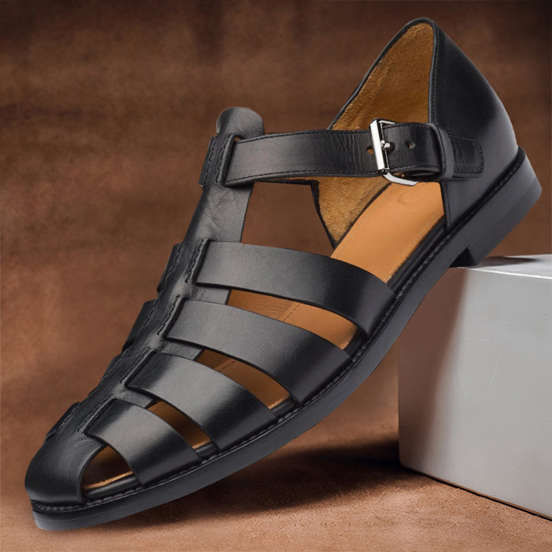 Noah | Leather Fisherman Sandals