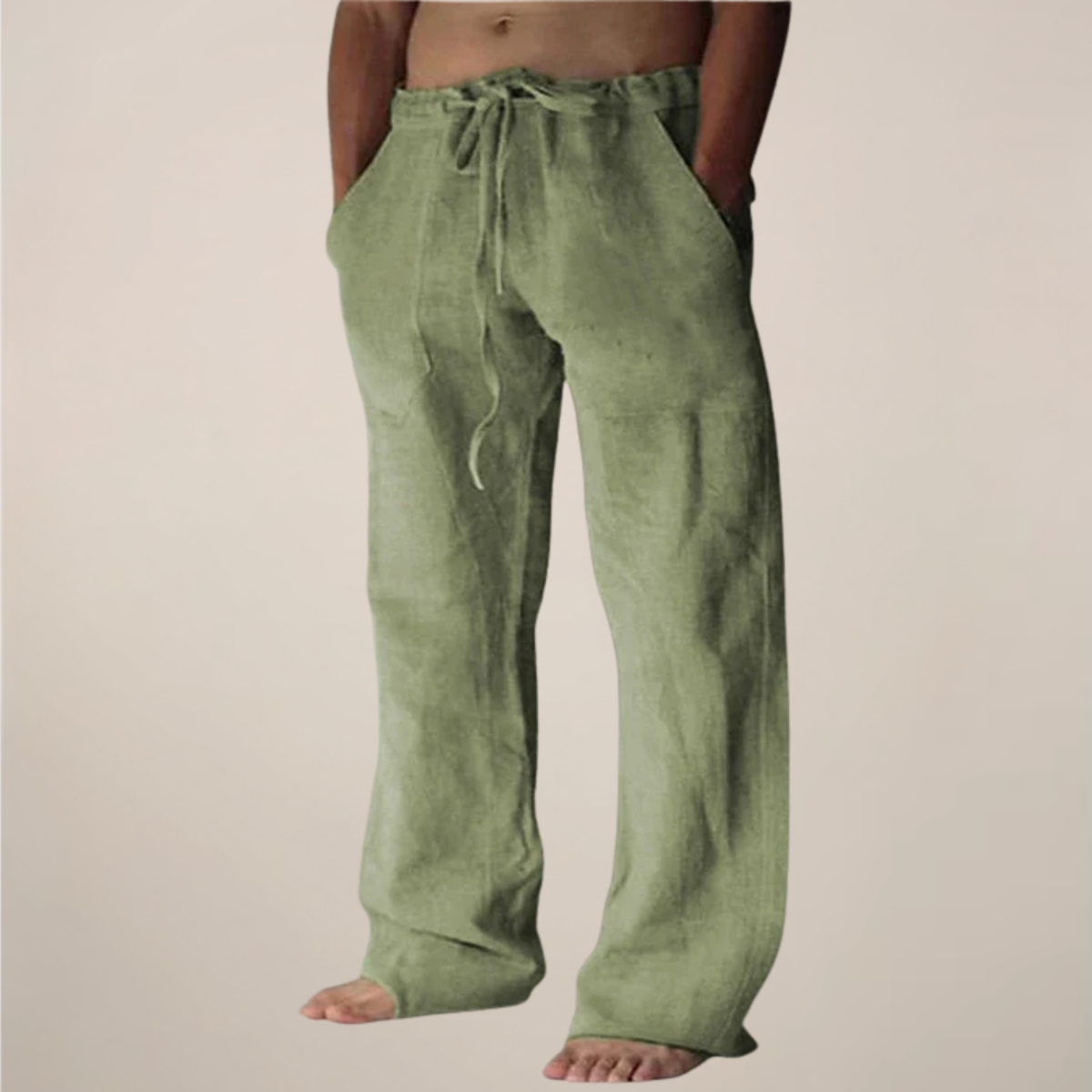 Archie | Men’s Wide Loose Relaxed Fit Trousers