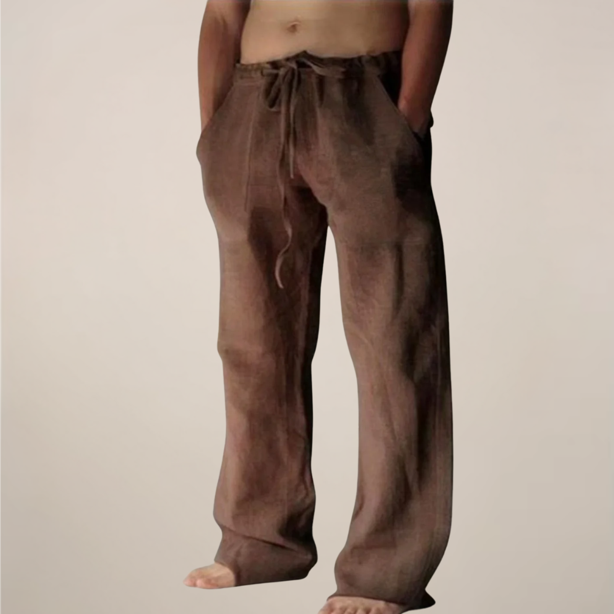Archie | Men’s Wide Loose Relaxed Fit Trousers