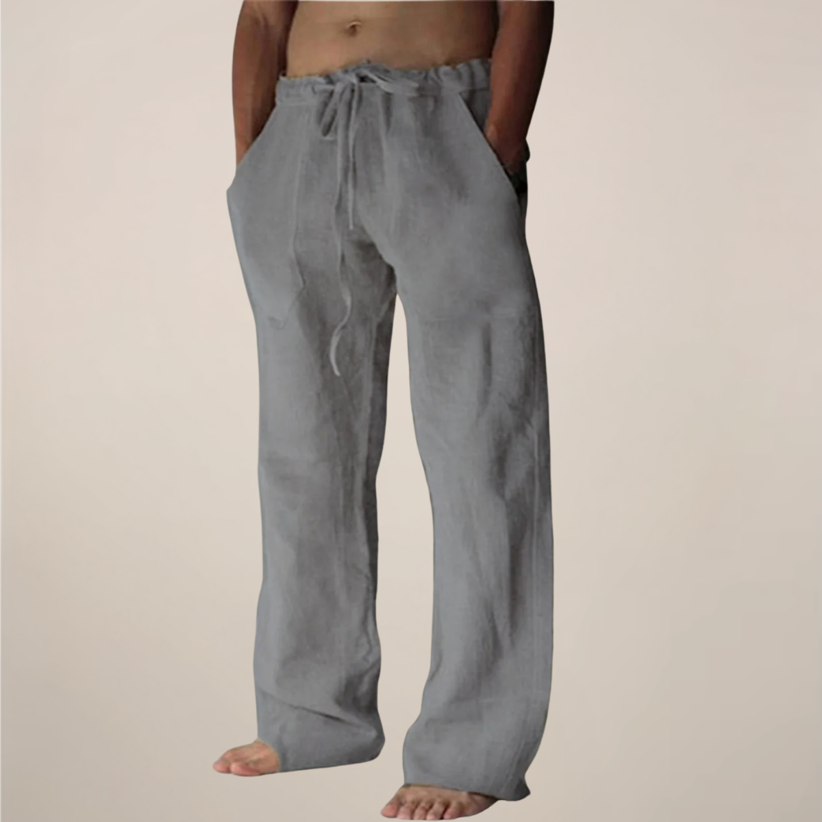 Archie | Men’s Wide Loose Relaxed Fit Trousers