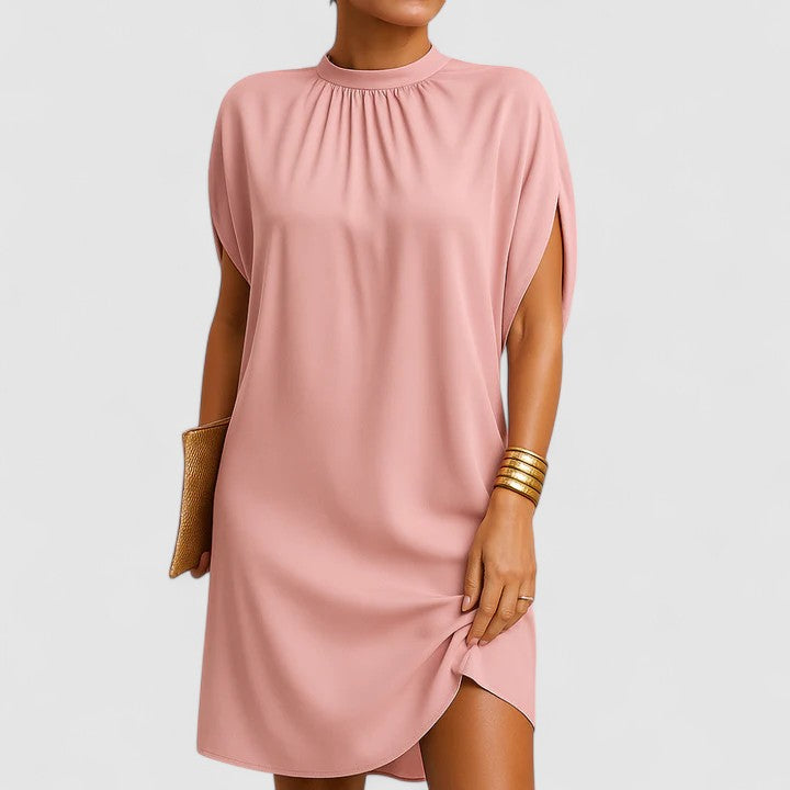 Poppy | Womens Minimal Loose Fit Shift Shorts Dress