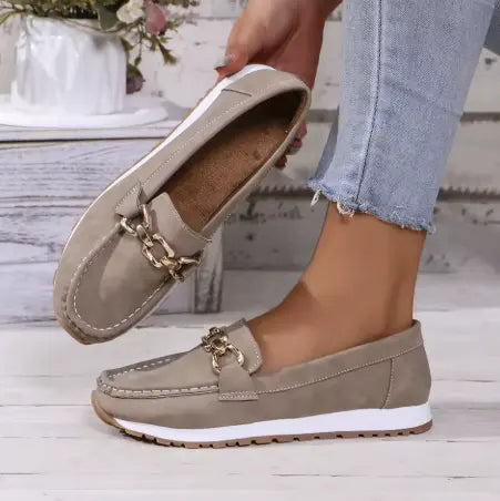 Zinnia | Chain Link Loafers for Women