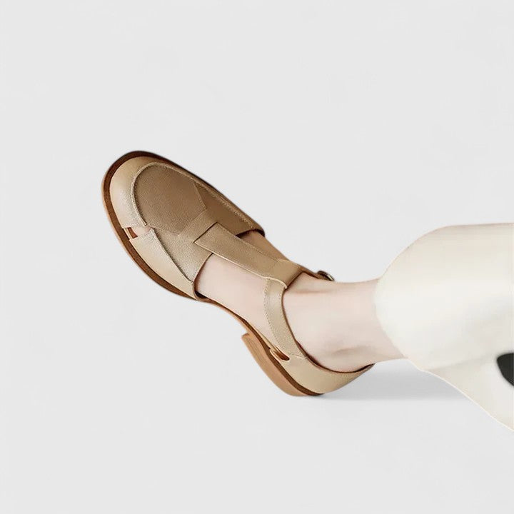 Thalina | Elegant Mary Jane Strap Orthopedic Sandals