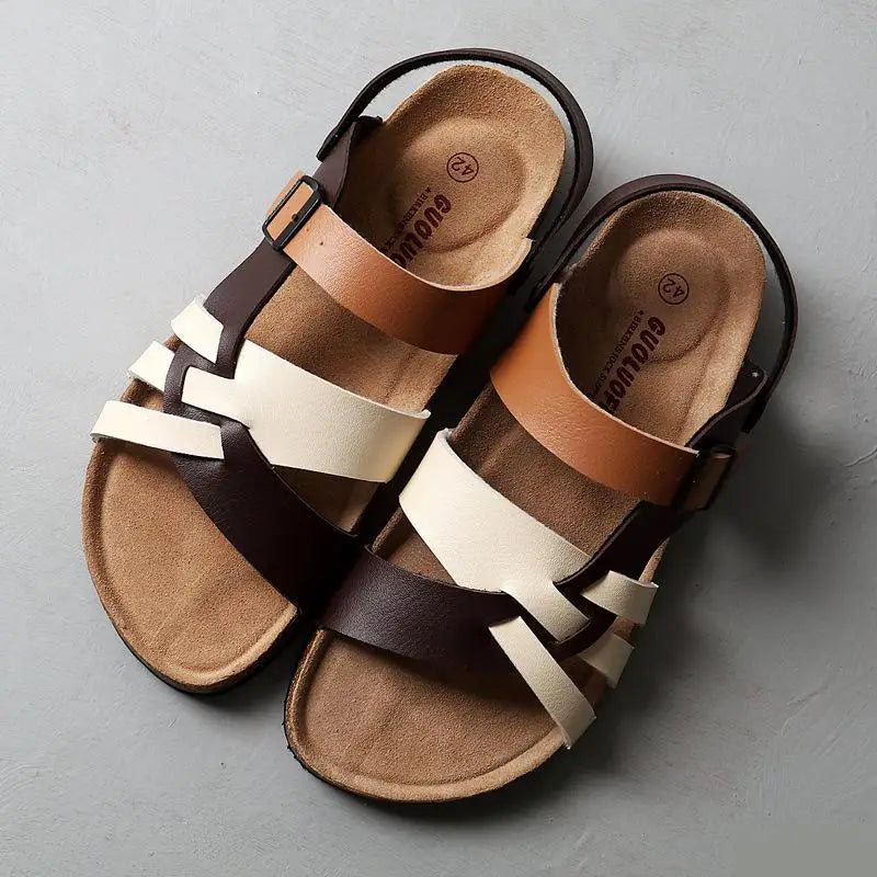 Marley™ | Orthopedic Leather Sandals