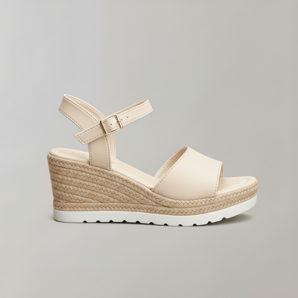 Rowan | Wedge Sandals with Ankle Strap