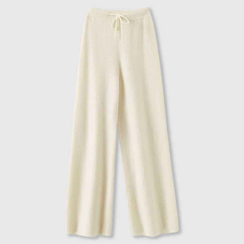 Eva | Women’s Winter Wide Leg Knit Pants
