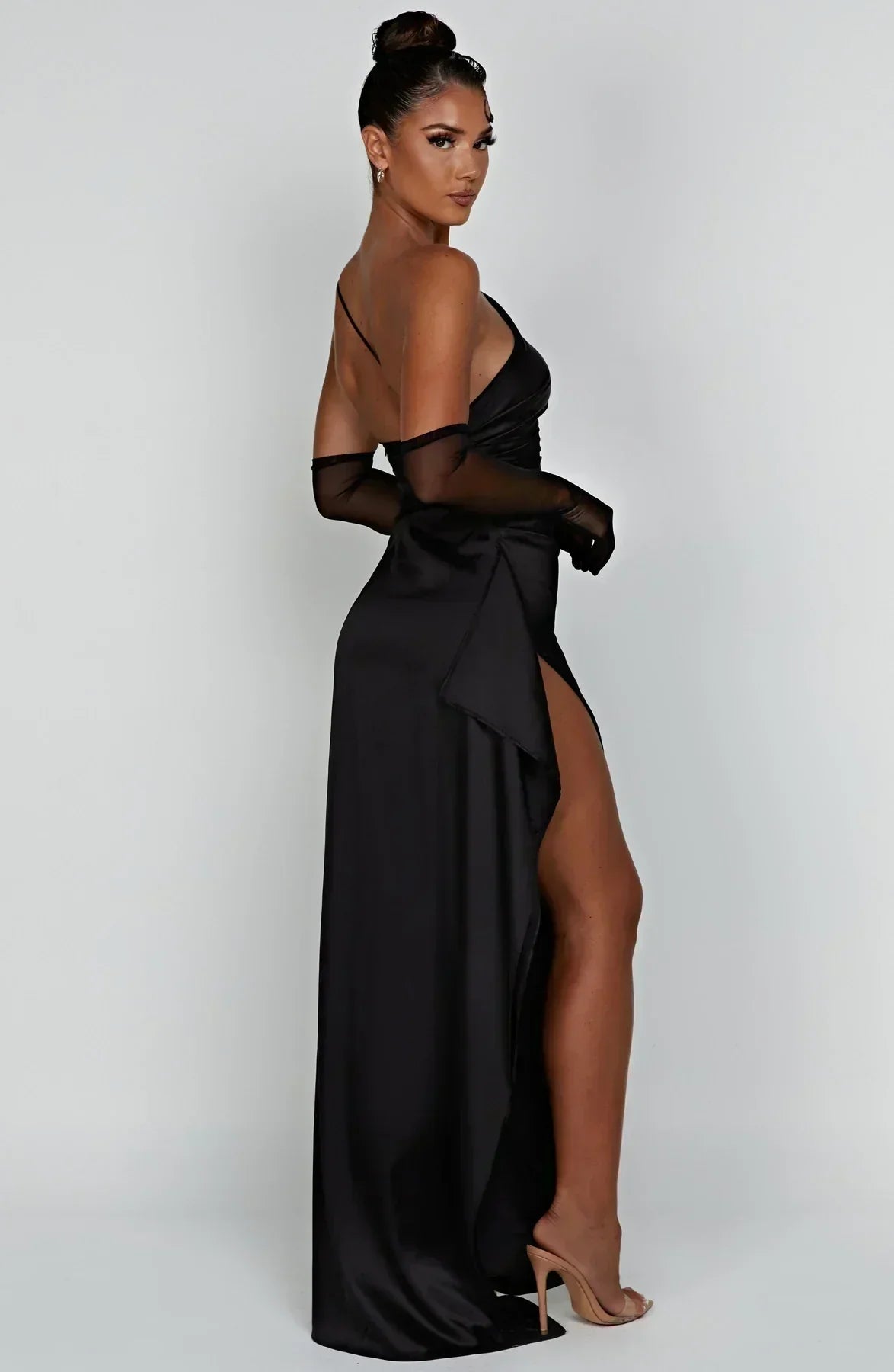 Lydia | Women’s Asymmetric Evening Maxi Dress