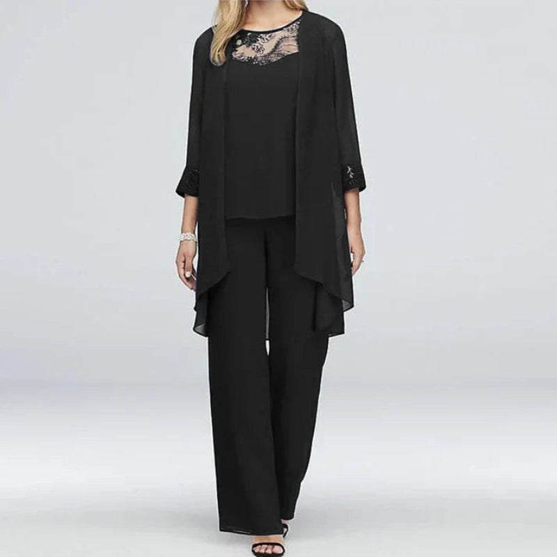 Grace | Women Spring Three Piece Pant Set