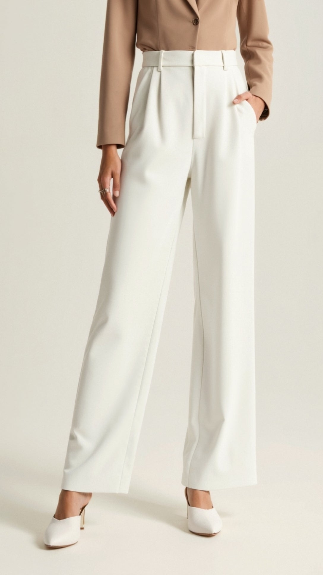 Jessica | Women’s Spring High-Waist Wide-Leg Pants