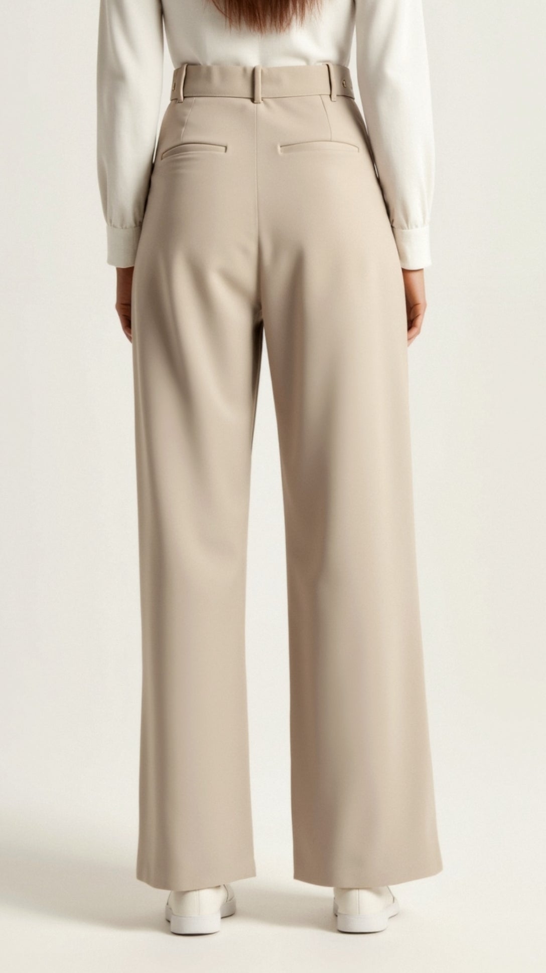 Elsie | Women’s High Waisted Wide Leg Trousers
