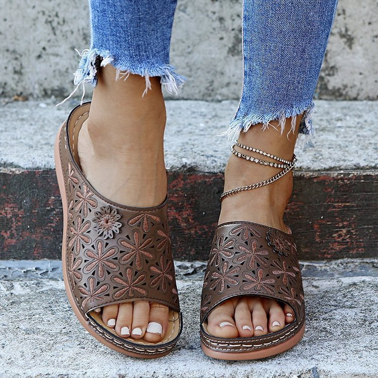 Noahshoes™ | Leather Orthopedic Arch-Support Sandals
