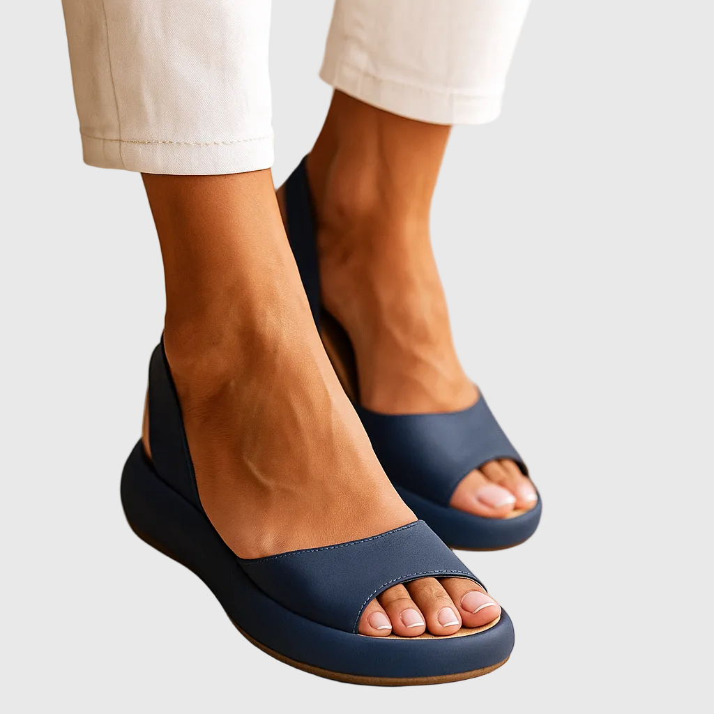 Amelia | Women's Open Toe Slip-On Sandals