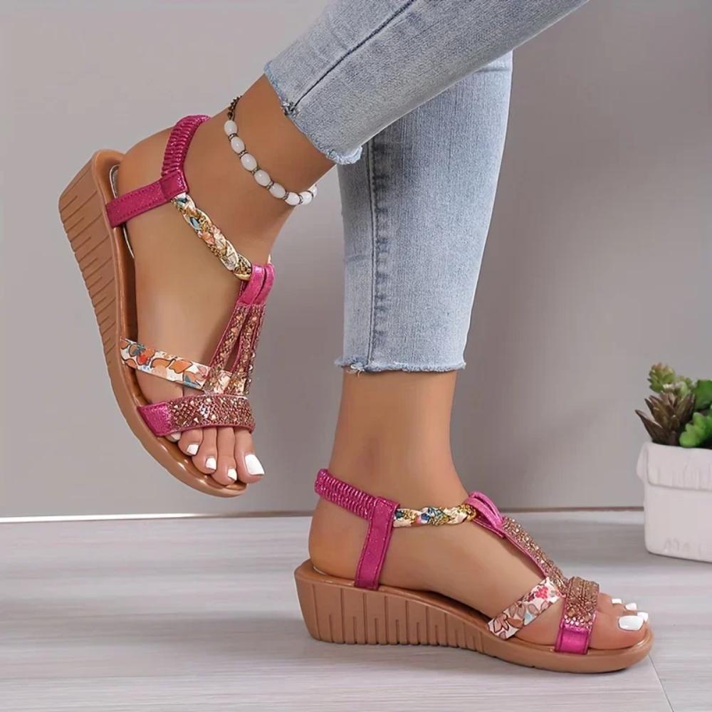 Anastasia | Women's Embellished Ankle Strap Sandals