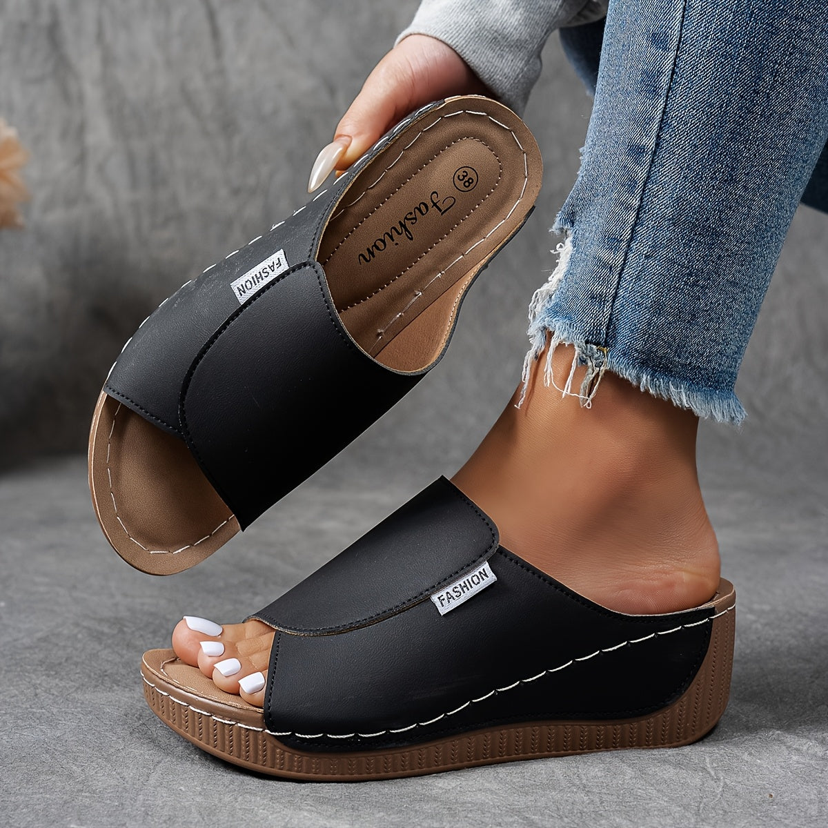 Marley | Orthopedic Slide Sandals