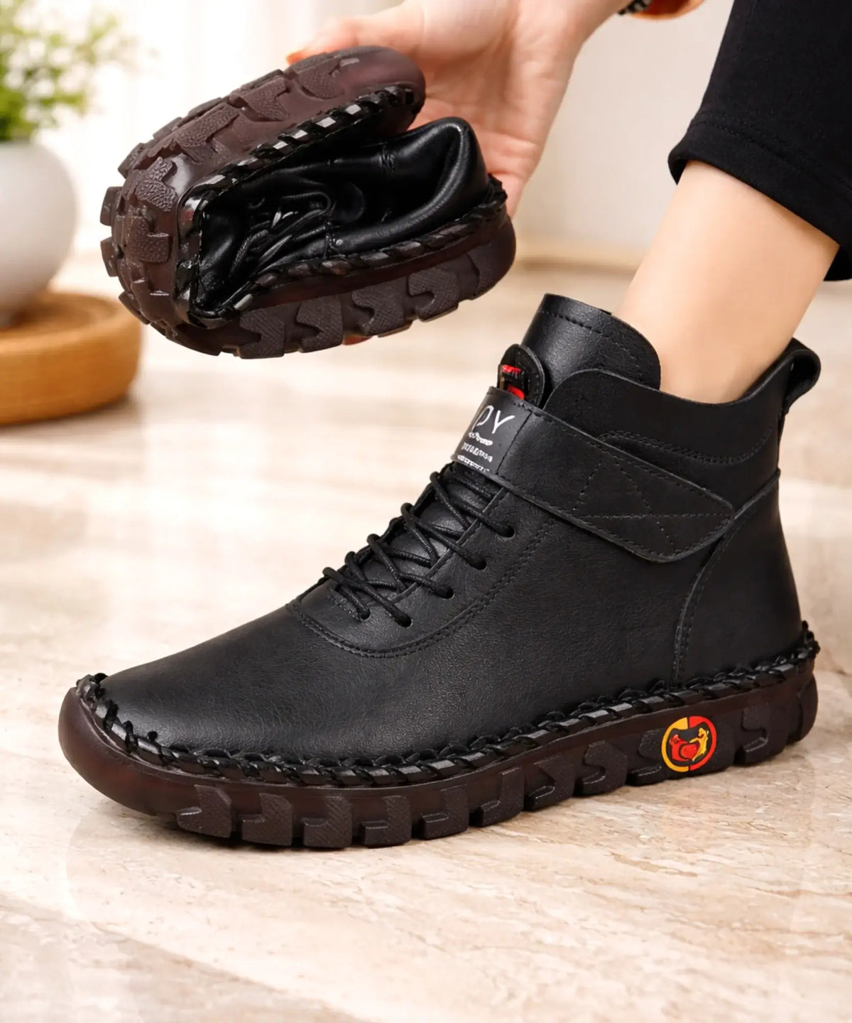 Noah | Women's Leather Ankle Boots