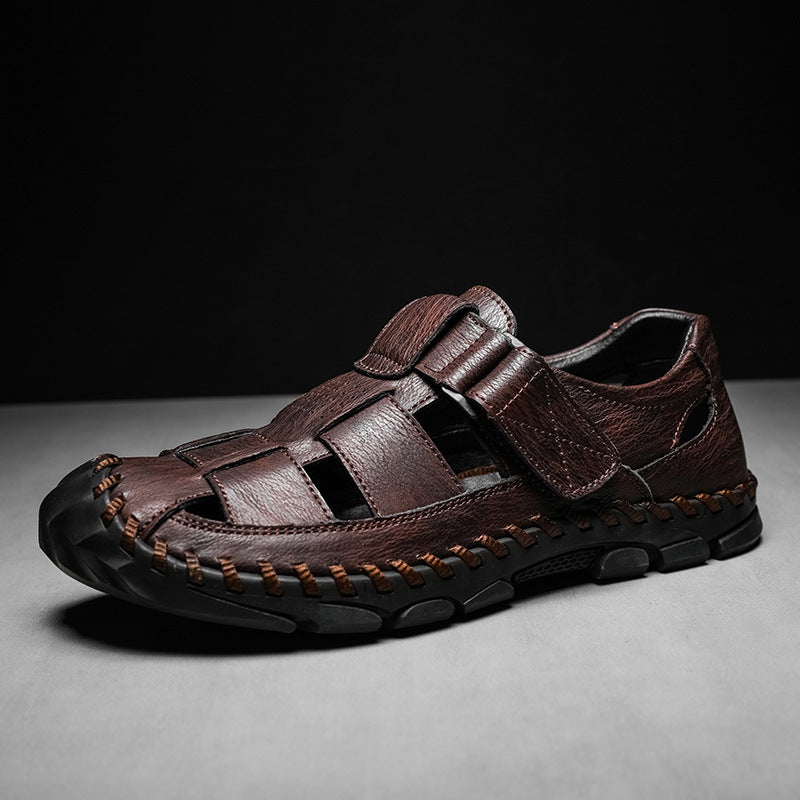 Noah™ | Men Leather Fisherman Sandals