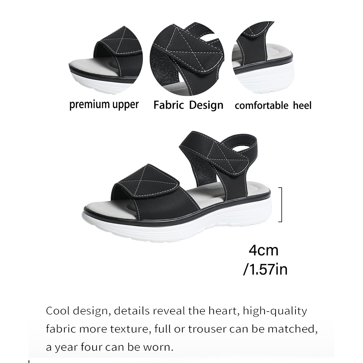 Noah | Orthopedic Adjustable Sandals