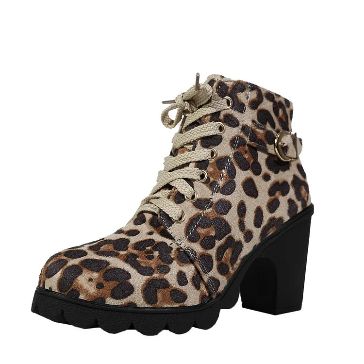 Noah | Women's Lace-Up Ankle Boots