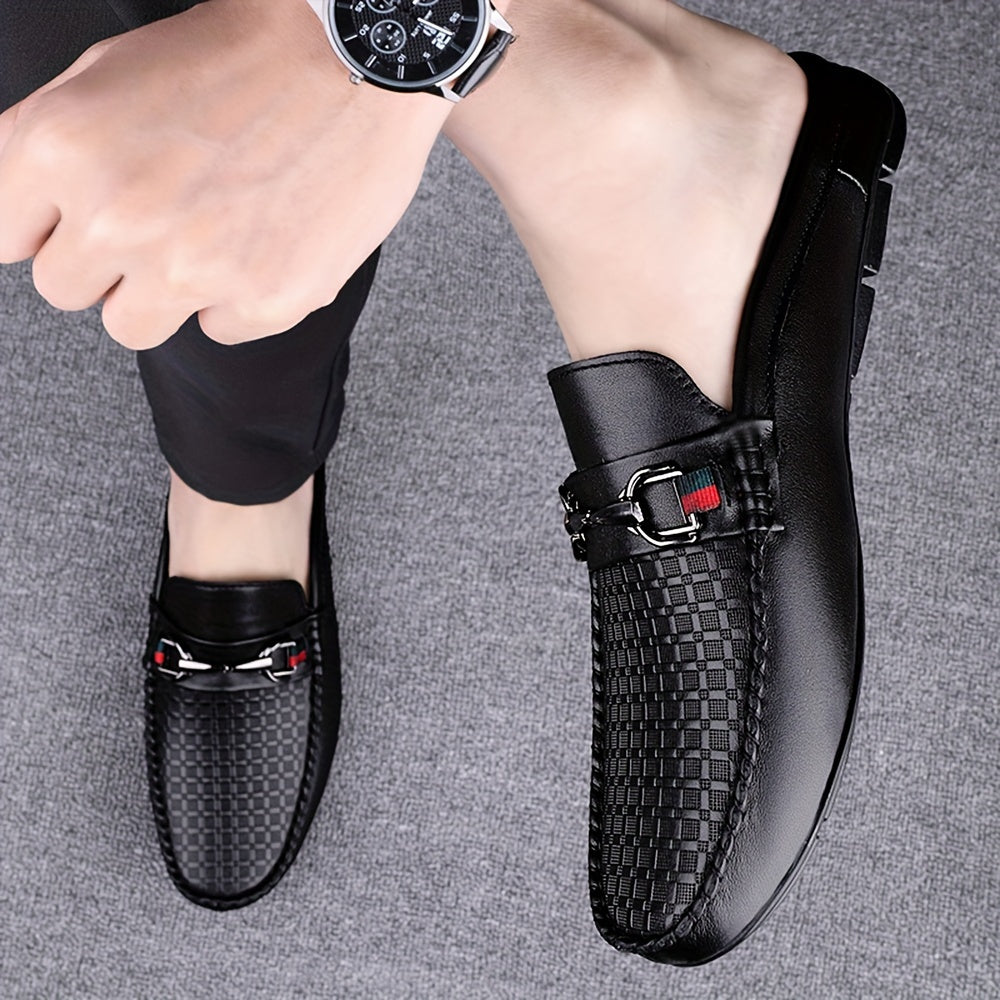 George™ | Breathable Open-Back Moc Toe Mules