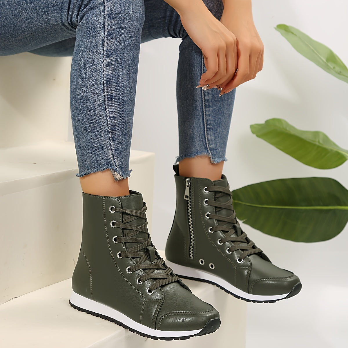 Noah | High Top Fashion Boots